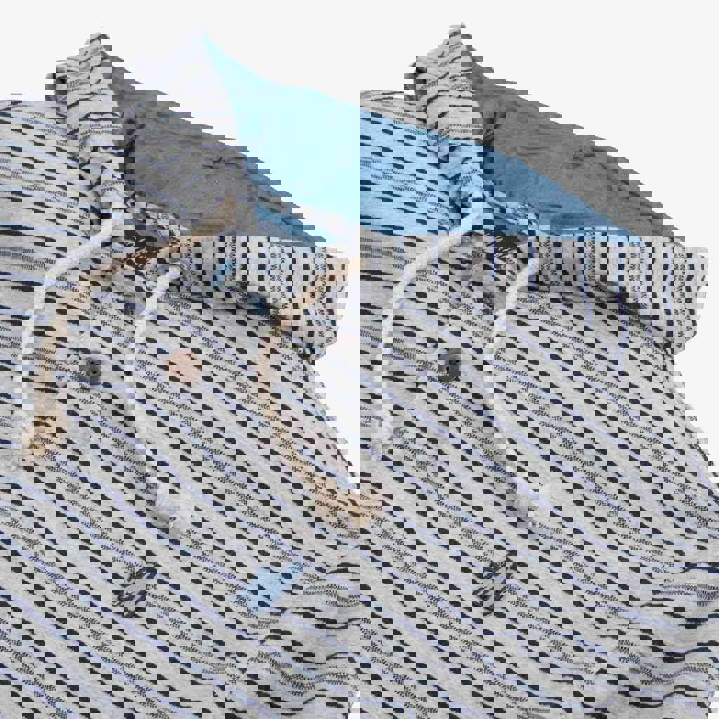 Rylan Heathered Hoodie Henley by Johnnie-O