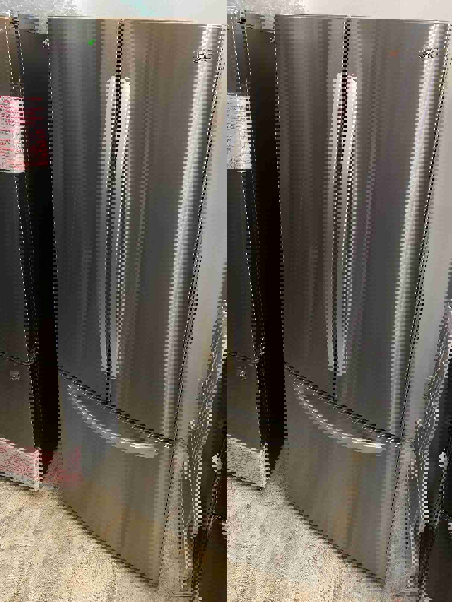 LG LRFCS25D3S 33 Inch 3-Door French Door Refrigerator with 25.1 Cu. Ft. Capacity