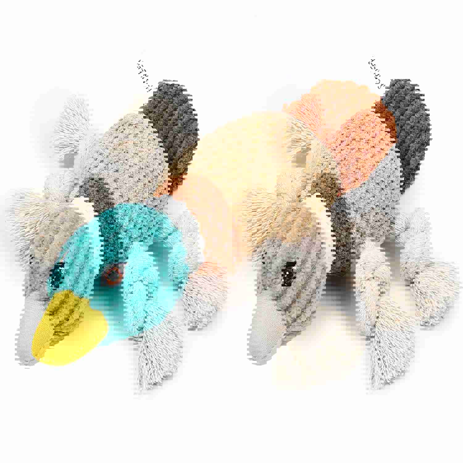 IPORLEER Dog Squeaky Toys - Plush Chew Toys with Crinkle Paper for Small, Medium, and Large Dogs