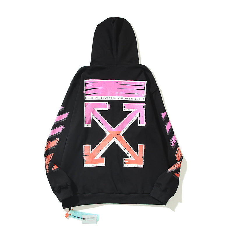 OFF WHITE Sweatshirt Jacket Hoodie - 2 Colors