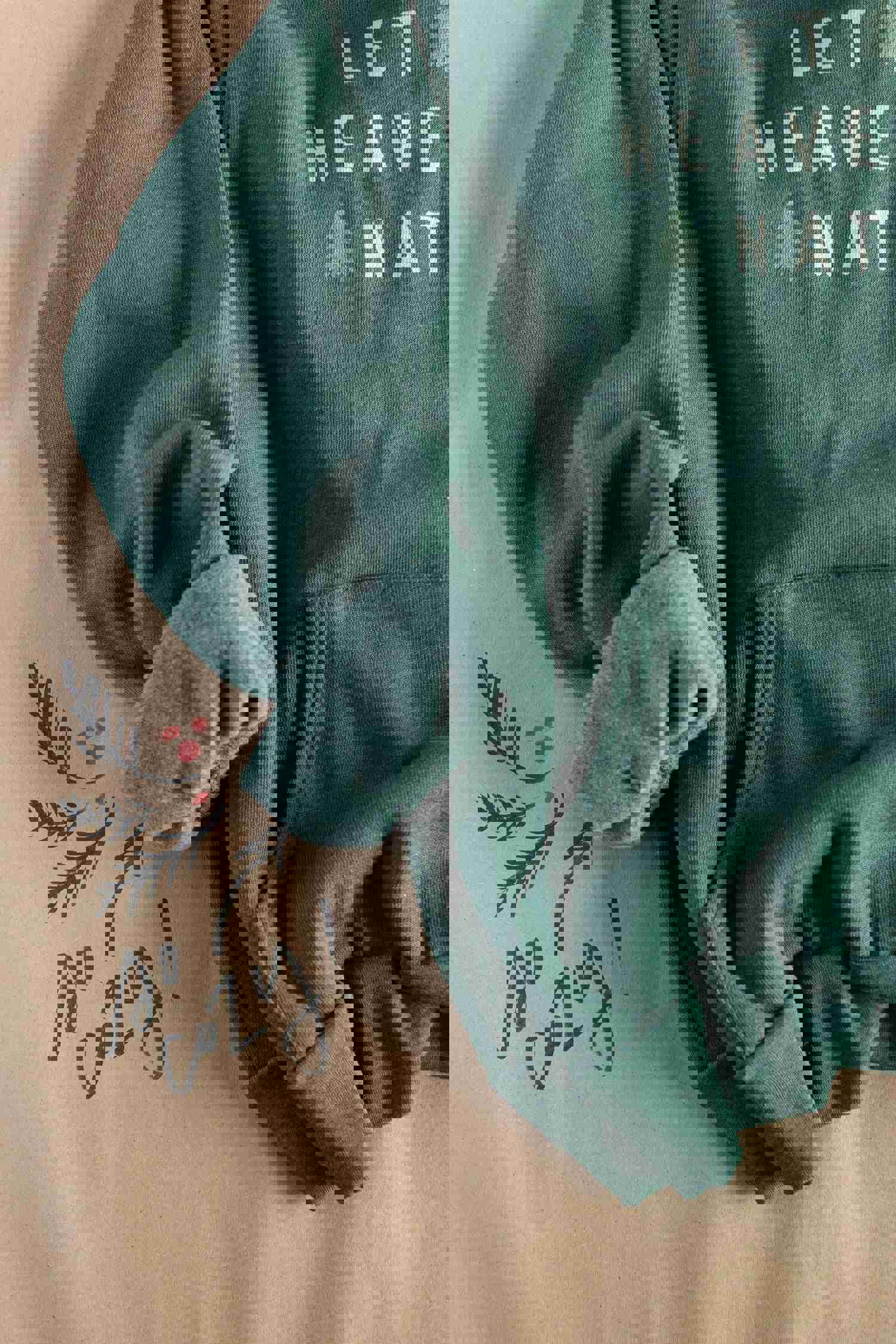 Heaven & Nature Hoodie - Heather Forest Green