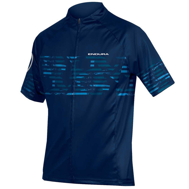 Men's Retro Cycling Jersey - Short Sleeve Breathable Bike Shirt for MTB & Road Cycling