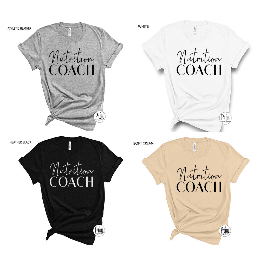Nutrition Coach Soft Unisex T-Shirt | Dietician Fitness Lifestyle Top