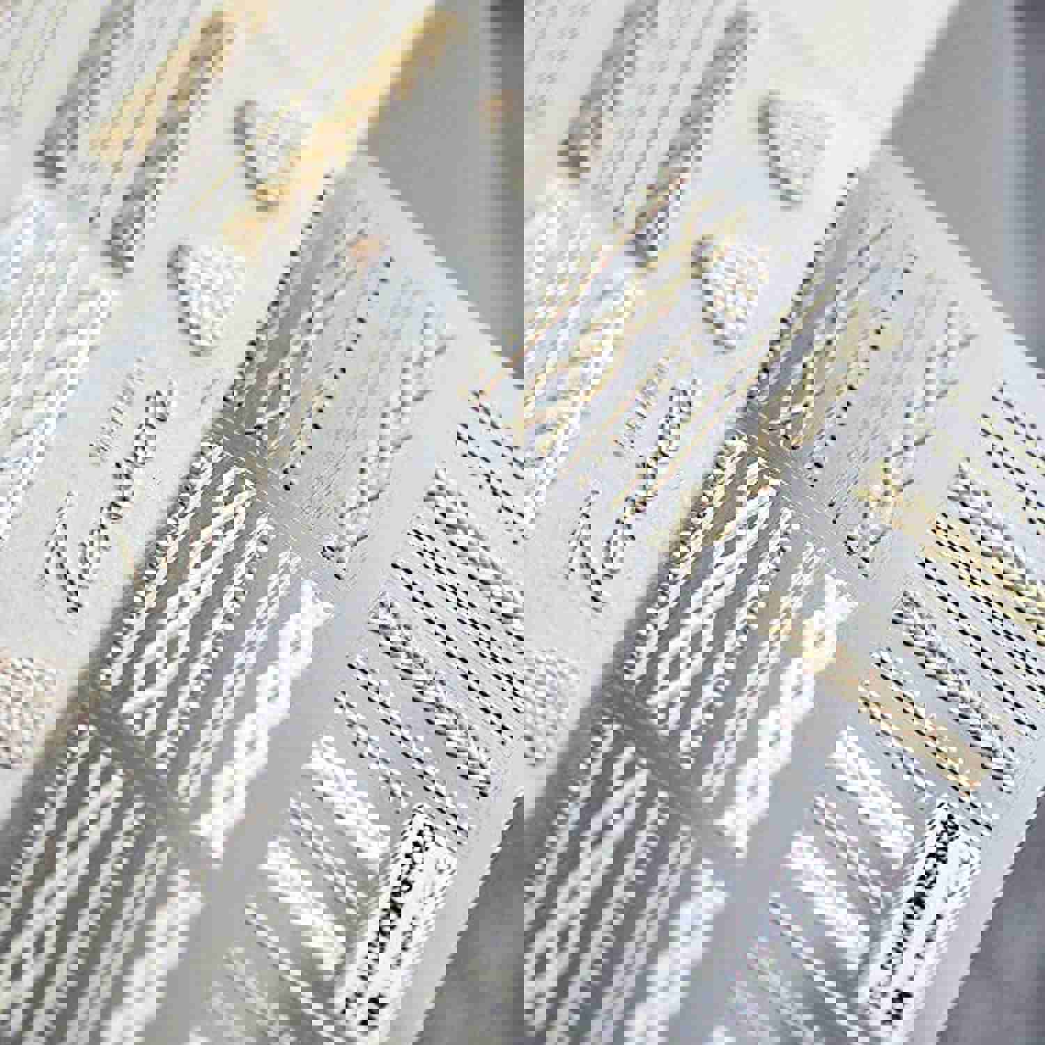 Sunfairy 4 Sheet/Set DIY 3D Acrylic Engraved Nail Art Stickers