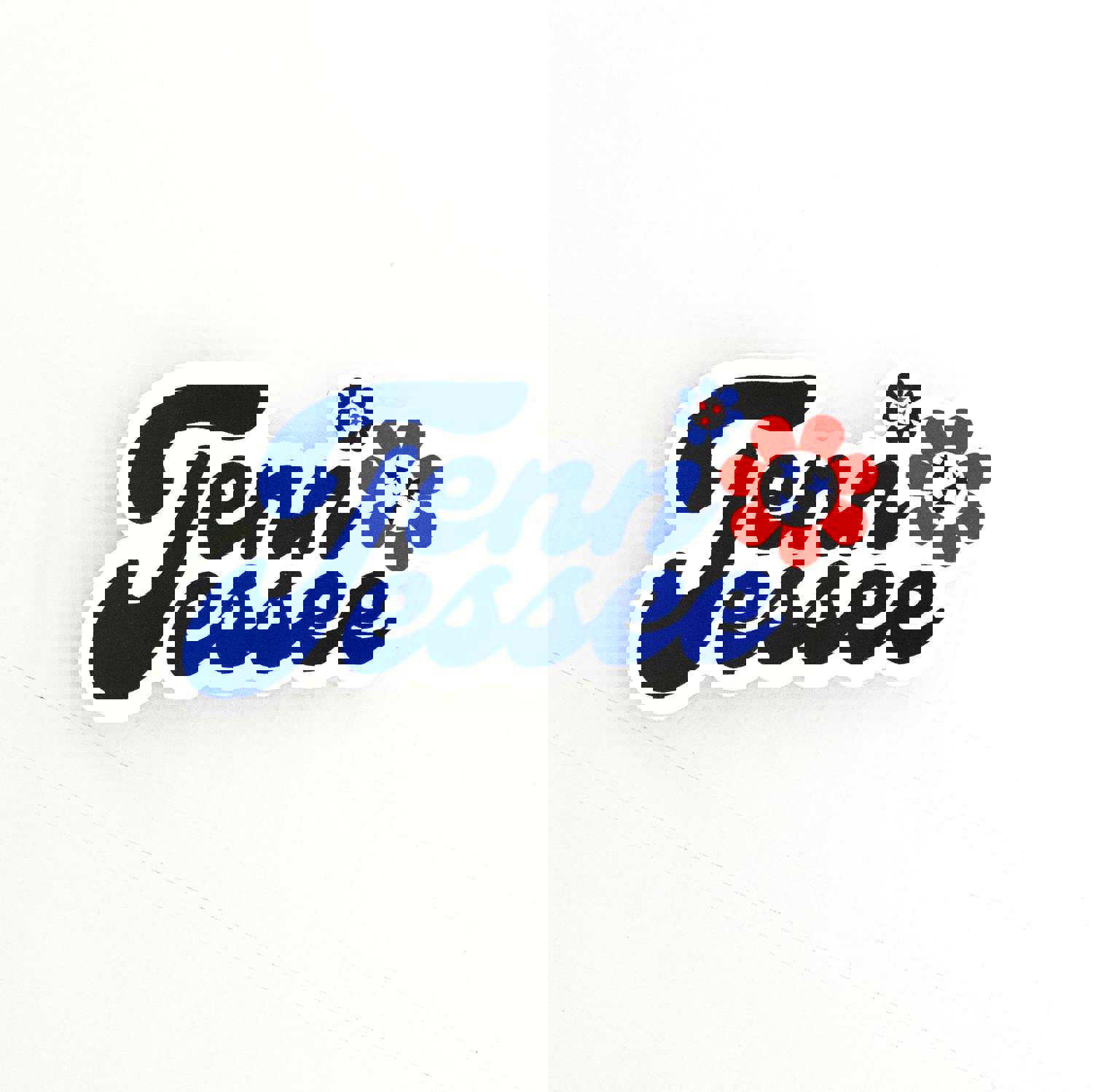 Tennessee Tristar Flower Vinyl Sticker - Waterproof & Durable