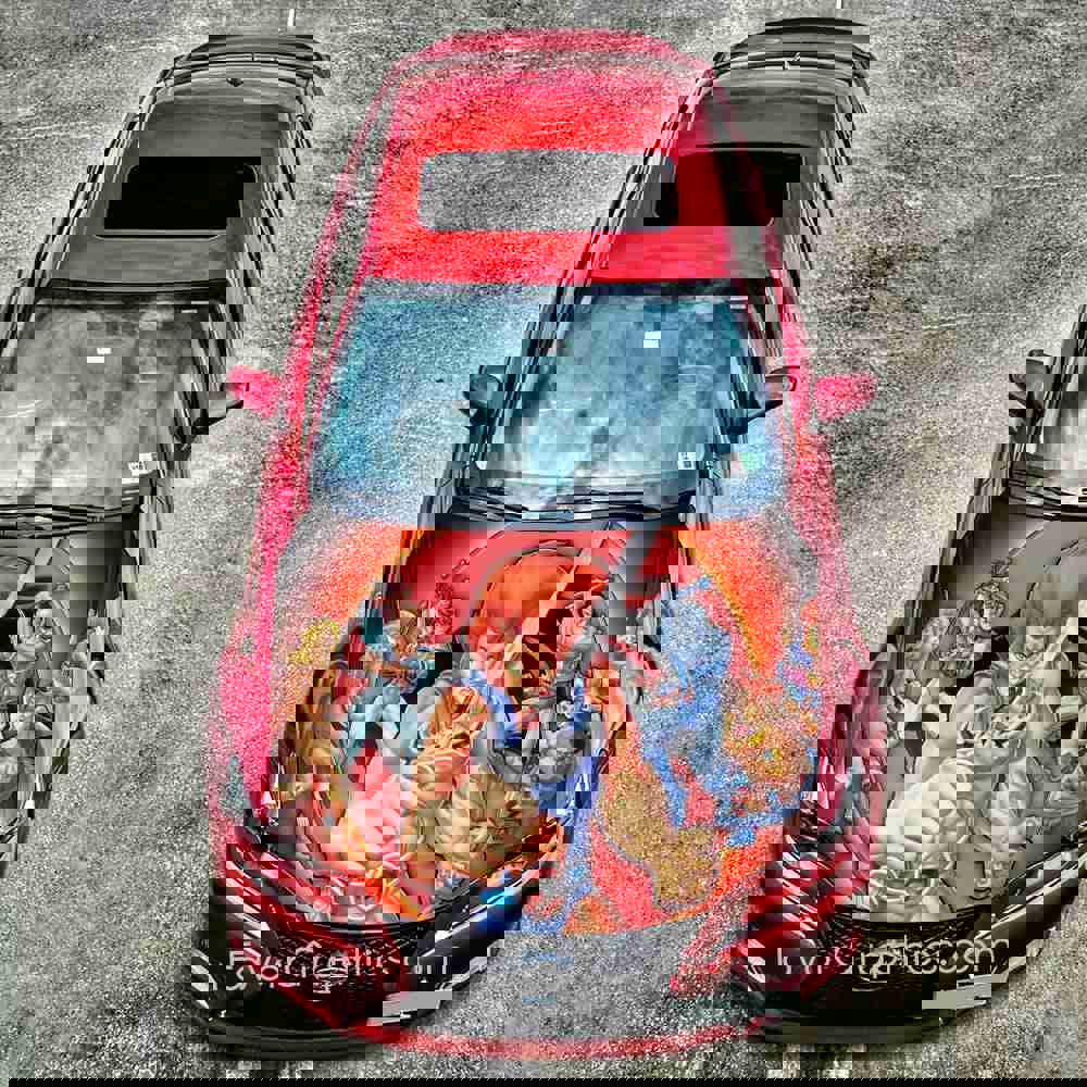 ThunderCats Itasha Car Vinyl Hood Wrap Decal Sticker