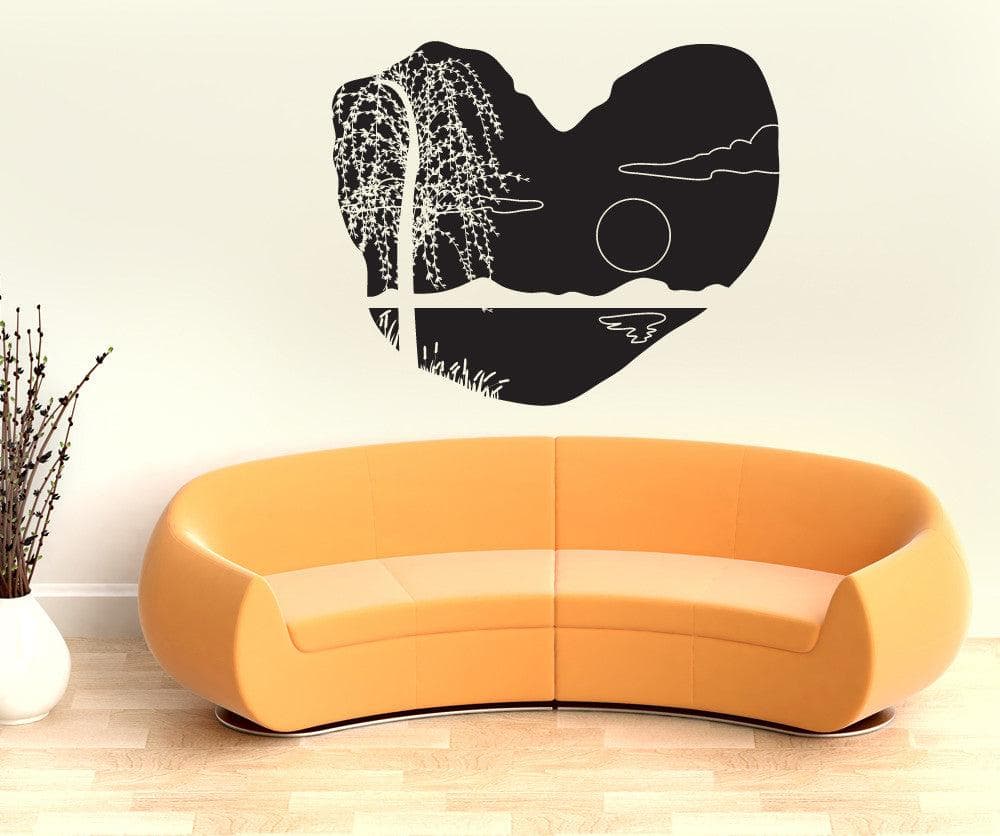 Vinyl Wall Decal Sticker Cave Sunset #OS_DC683 - Removable & Easy to Apply