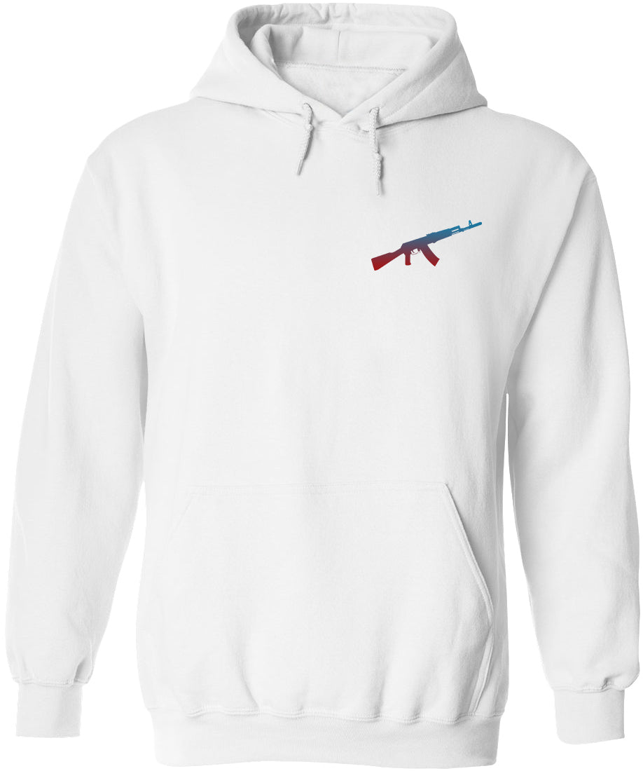 AK-47 Silhouette Hoodie - Tribute to Kalashnikov
