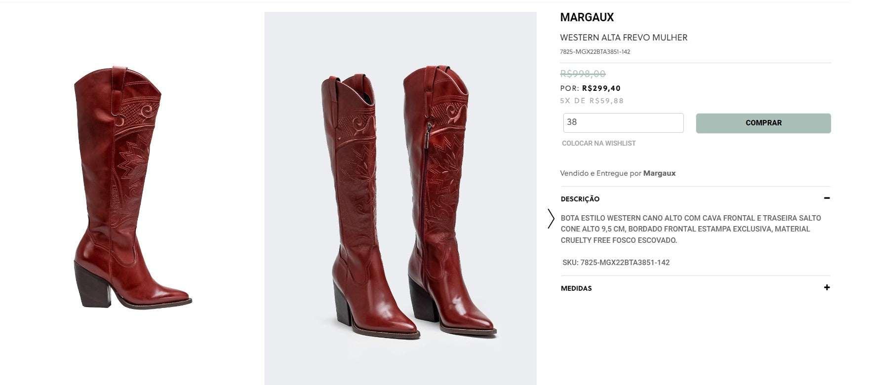 Personal Shopper Service for 3 Pairs of Shoes from Brazil