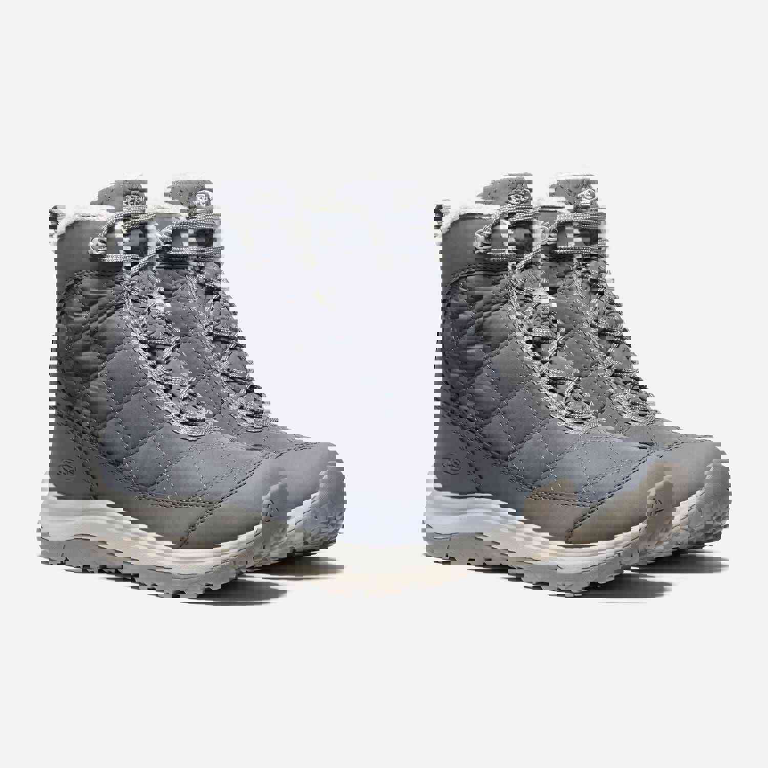 Women's Keen Terradora II Wintry Waterproof Boot - Magnet/Steel Grey