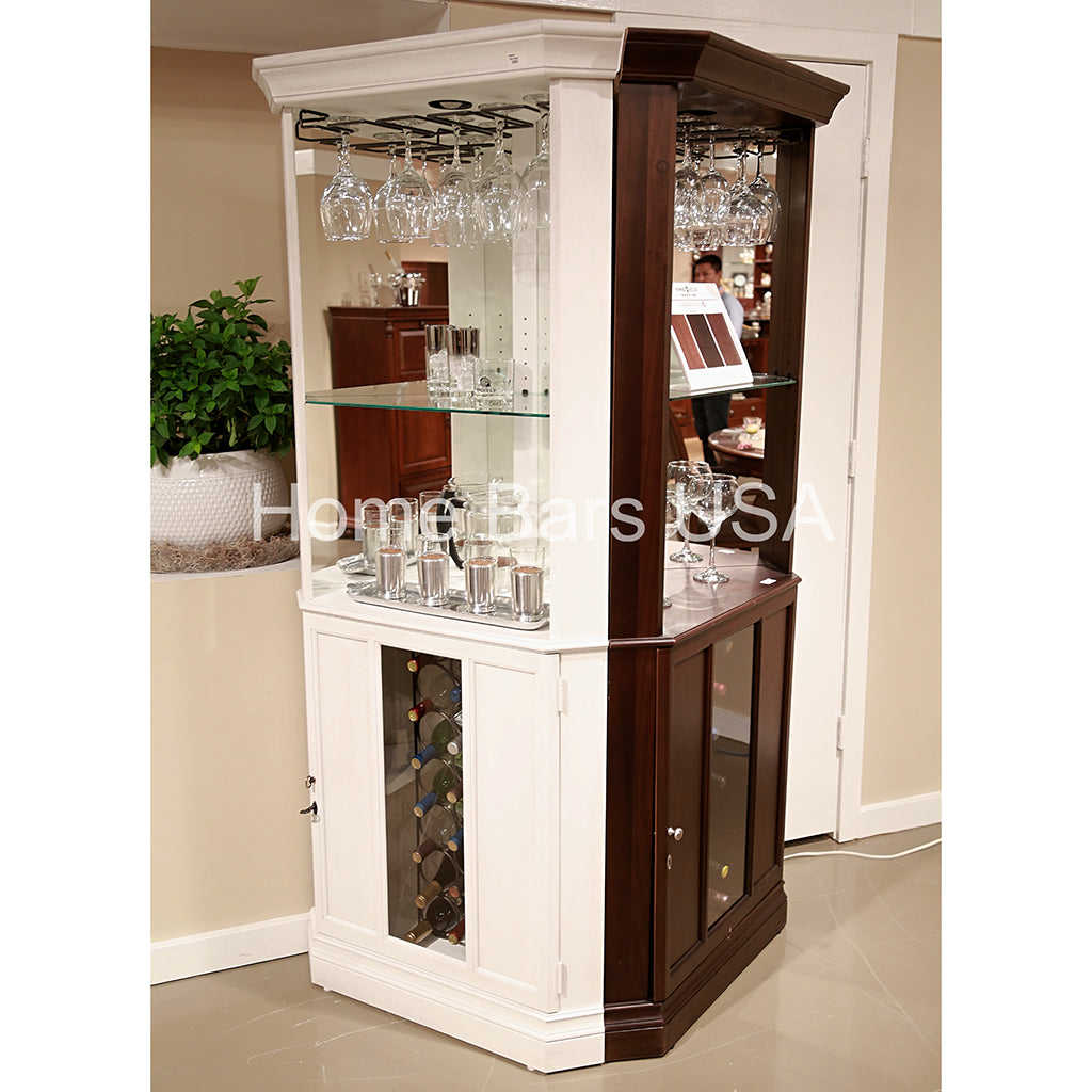 Howard Miller Piedmont III Corner Wine & Bar Cabinet 690007