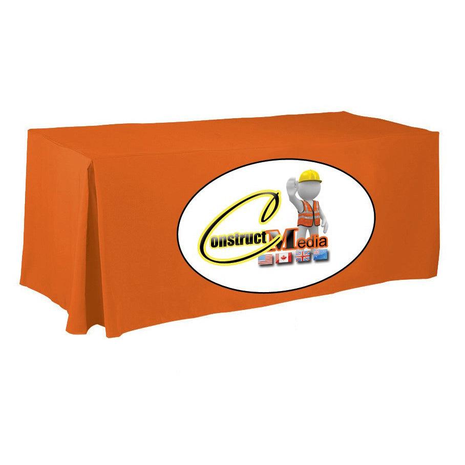 5 Custom Printed Fitted Table Cover - Front Panel Print