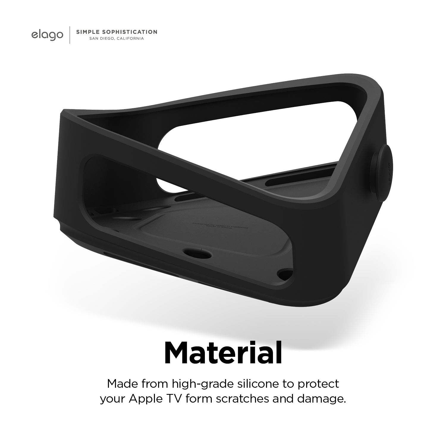 Multi Mount for Apple TV 2022 4K 3rd Gen [Black] - Versatile Mounting Options