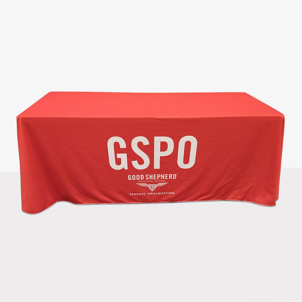 6 Custom Printed Table Throw - 1 or 2 Color Print