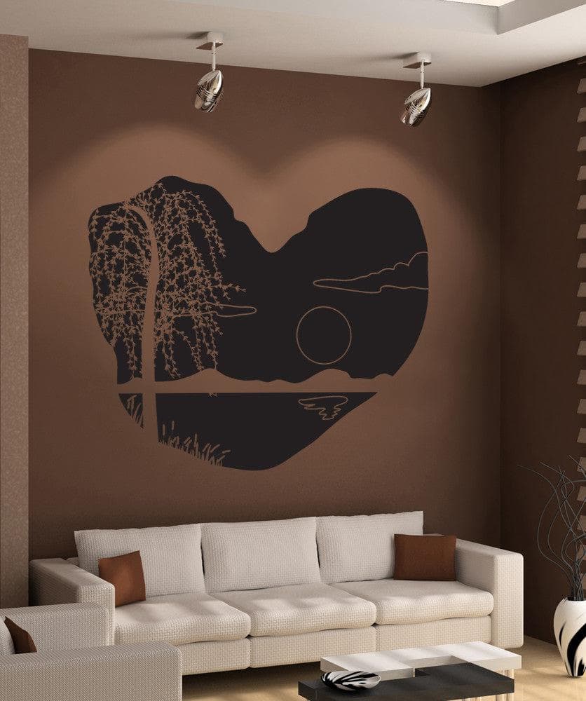 Vinyl Wall Decal Sticker Cave Sunset #OS_DC683 - Removable & Easy to Apply