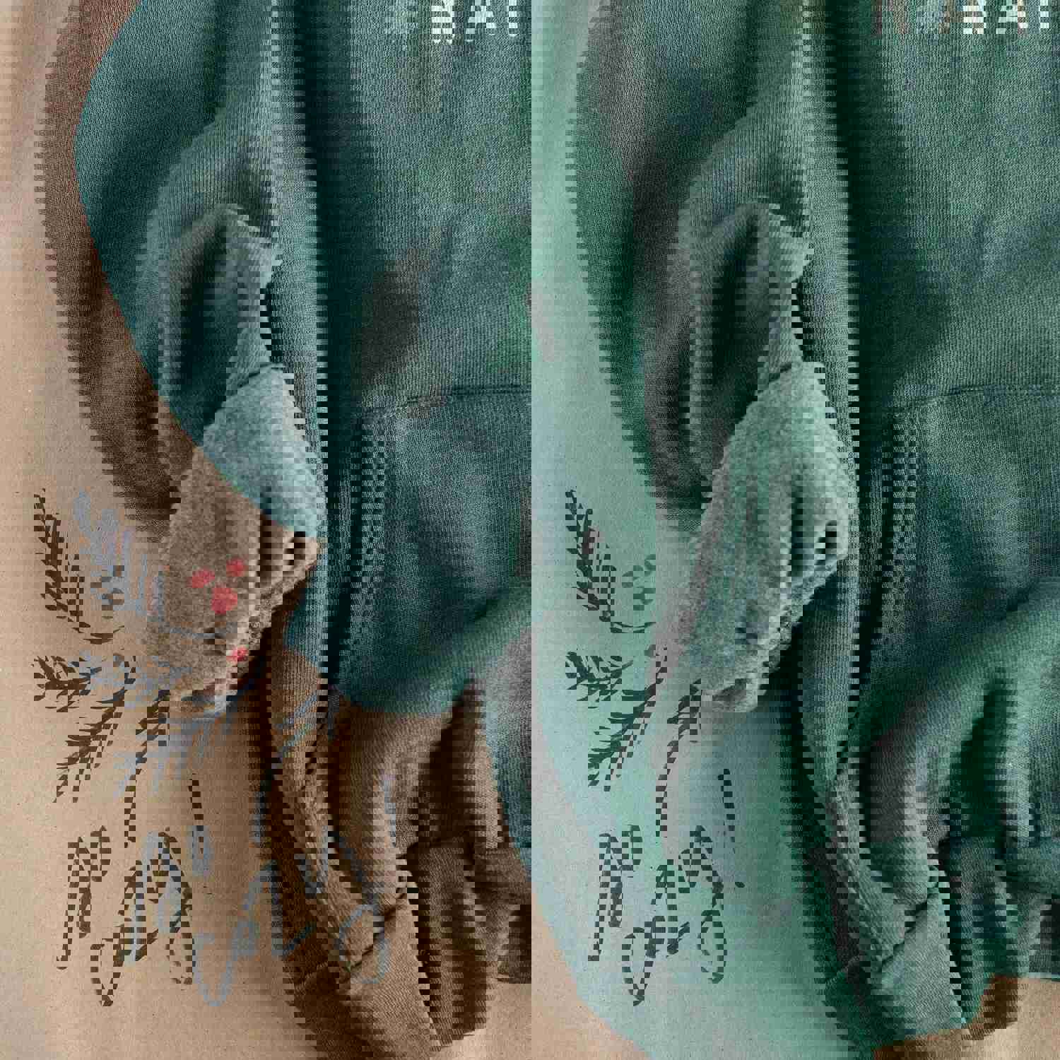 Heaven & Nature Hoodie - Heather Forest Green