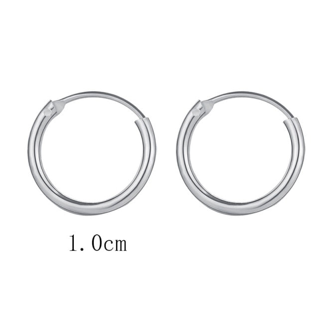 Golden Big Hoop Earrings - Korean Geometry Metal Drop Earrings for Women