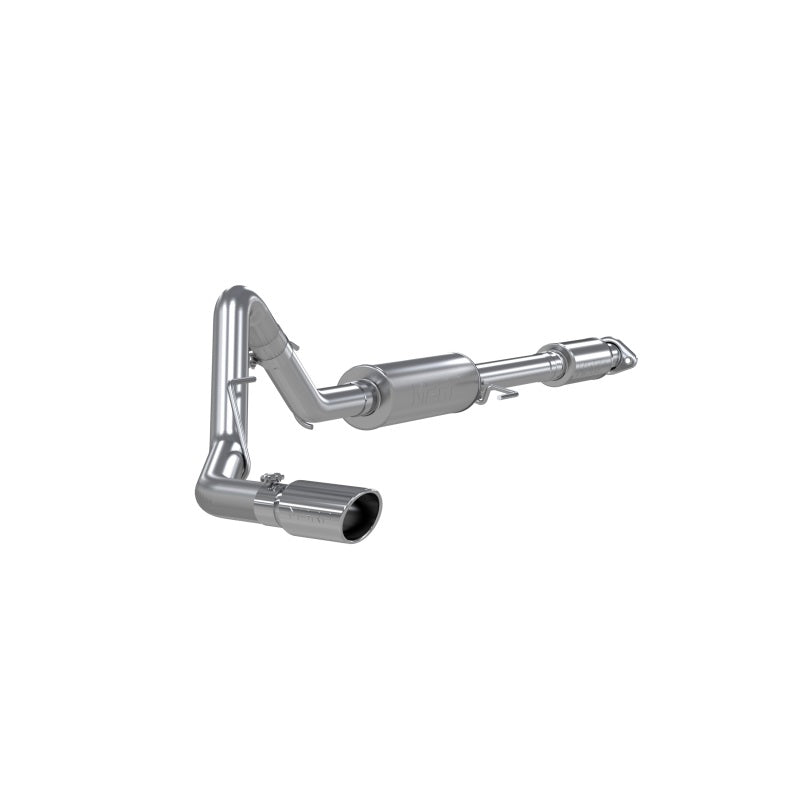MBRP S5256AL 3 Inch Cat Back Exhaust System Single Side Exit Aluminized Steel For 15-20 Ford F-150 5.0L