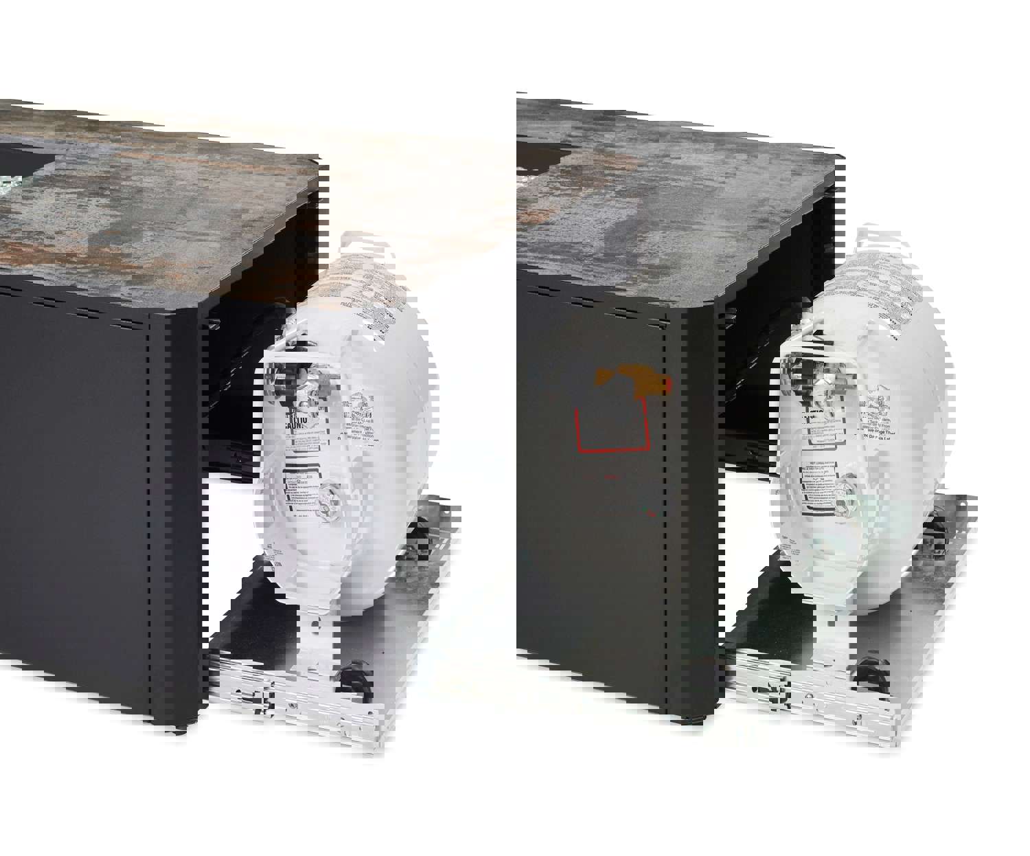 The Outdoor GreatRoom Kinney Rectangular Gas Fire Pit Table / KN-1224