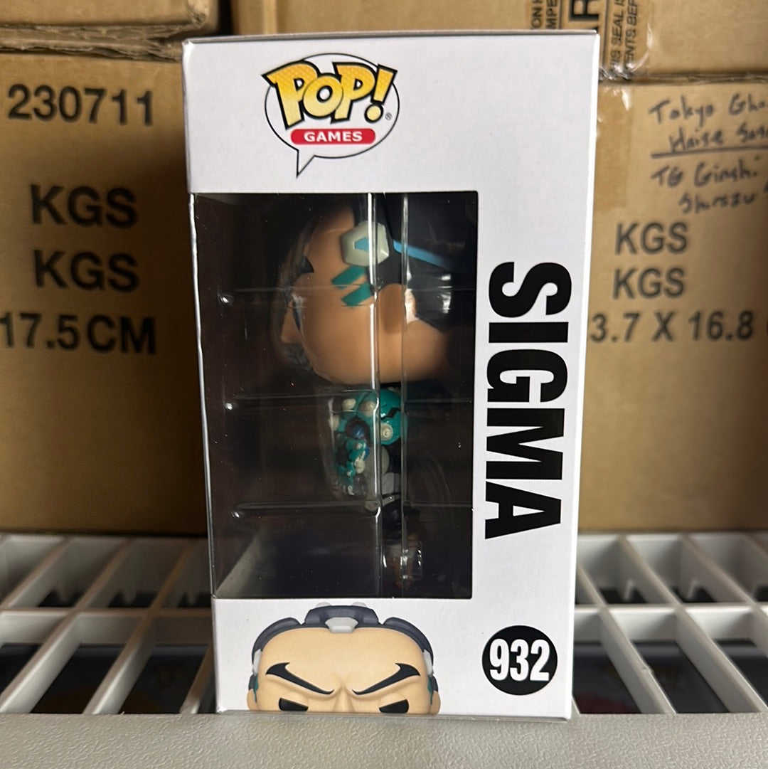 Funko POP! Video Games Overwatch Sigma Figure #932 with Free Protector