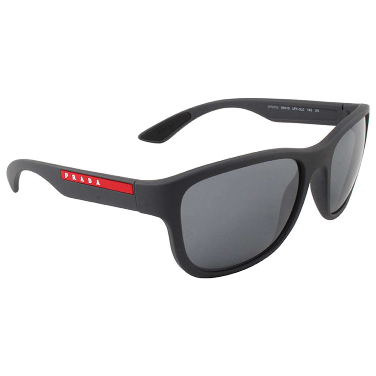 Prada Linea Rossa Prada Sport Grey Mirror Black Mens Sunglasses