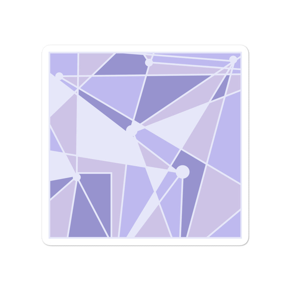 Purple Wall Sticker - High-Quality Vinyl Decal