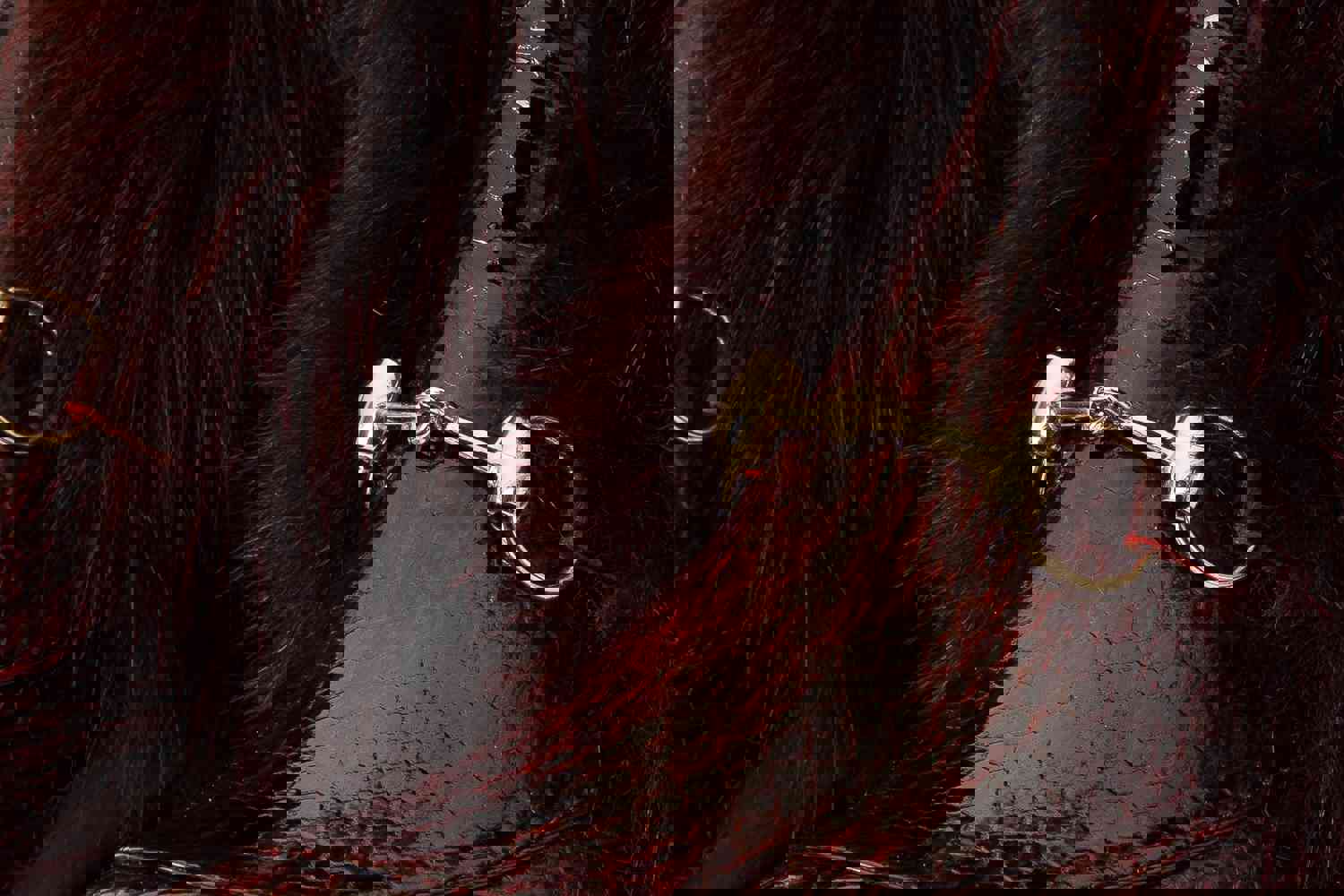 Izmir Burgundy Patent Leather Natural Fur Mid Calf Women Boot