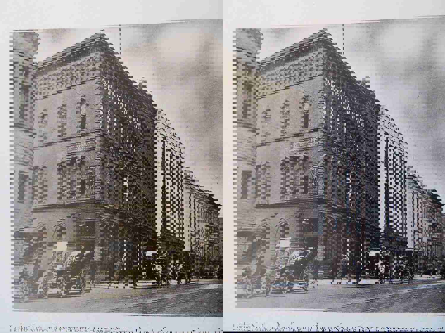 Springfield Massachusetts 1910-13 Souvenir View Book Lot x 2 with Street Scenes & Autos