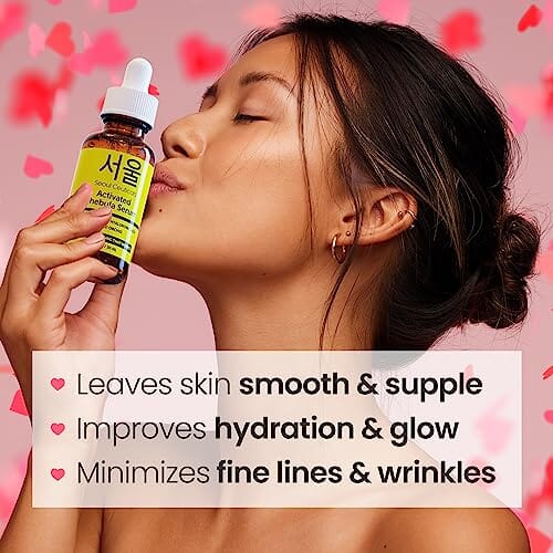 SeoulCeuticals Chebula Active Serum For Face - Korean Anti-Aging Skincare with Hyaluronic Acid & Spotted Orchid