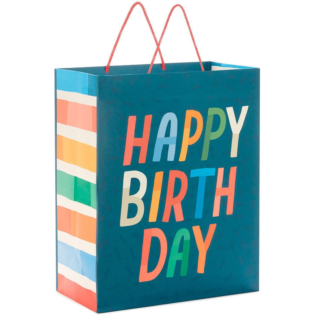 Hallmark 13 Happy Birthday on Blue Large Gift Bag
