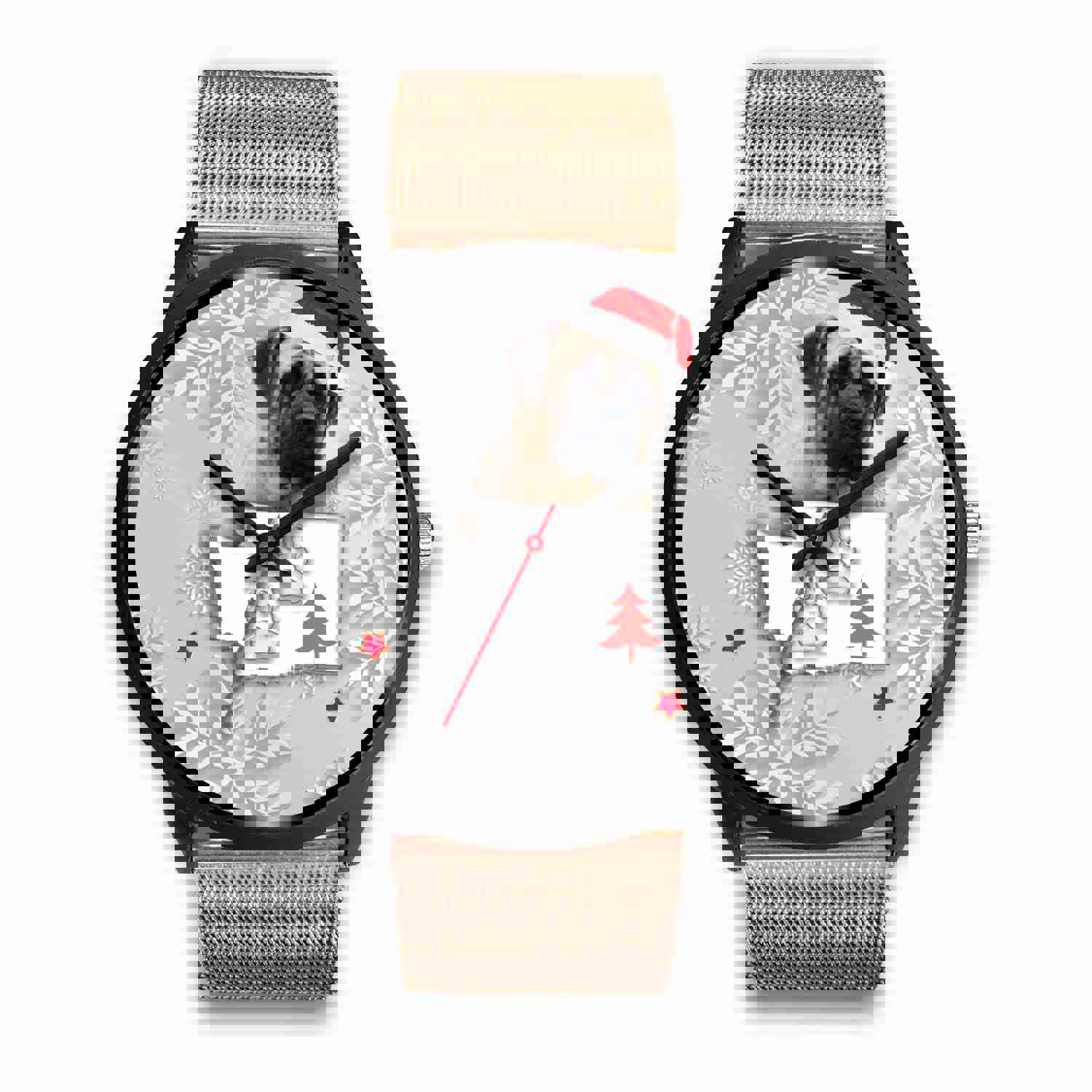 English Mastiff Dog Washington Christmas Special Wrist Watch