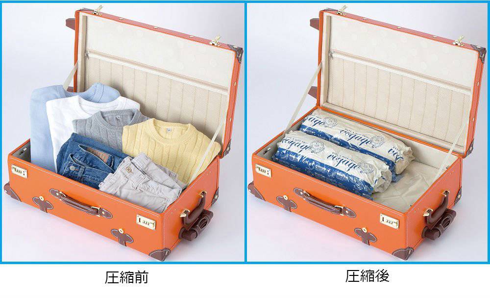 Towa Industry Japan Vo Just Push Clothing Compression Pack L 2Pcs