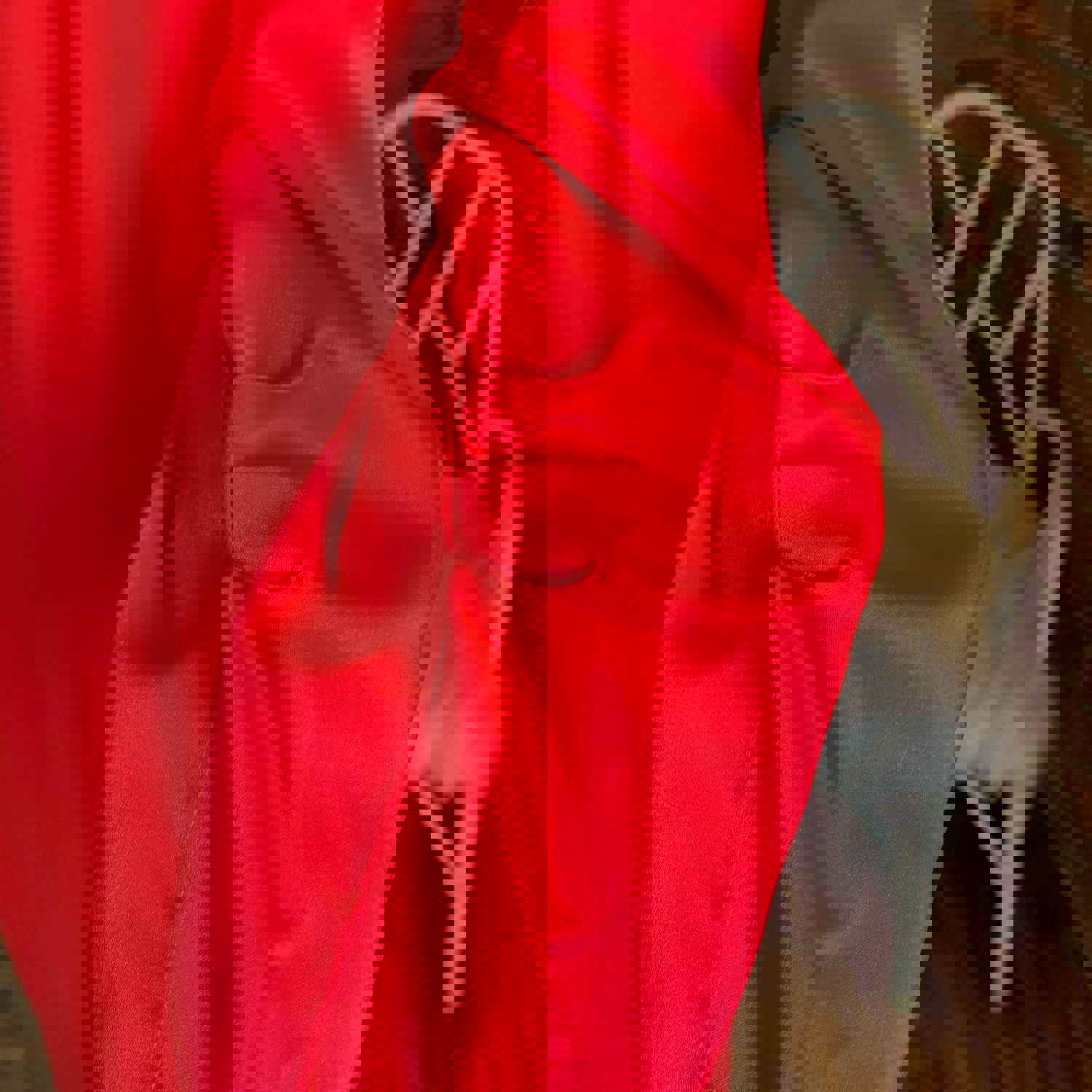 1950s Red & Black Lace Dress and Overcoat - Vintage Jackie Morgan Set