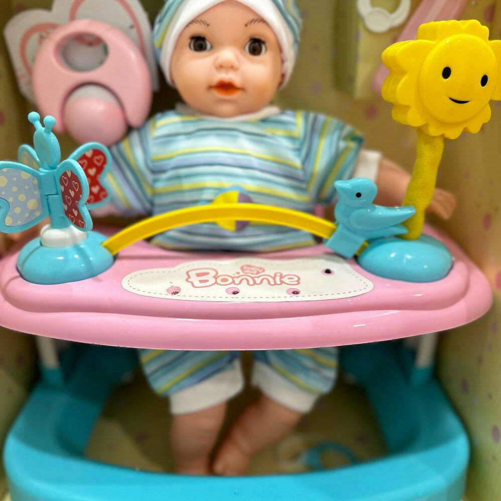 Interactive Talking Baby Doll with Light Up Toy Walker
