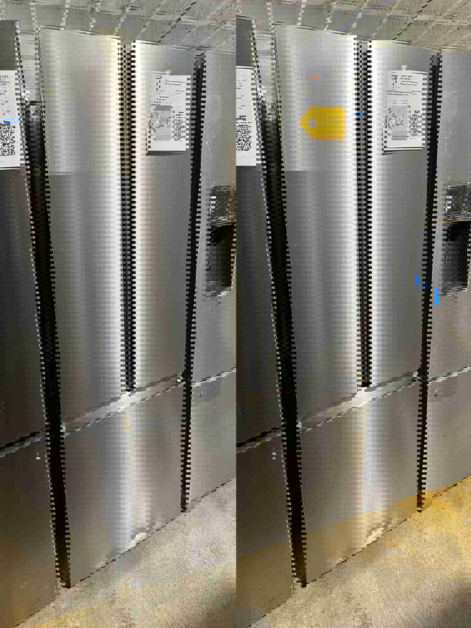 Hisense 26.6-cu ft French Door Refrigerator with Ice Maker (Fingerprint Resistant Stainless Steel)