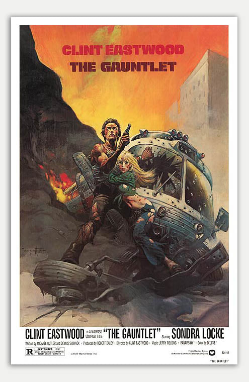 Gauntlet - 11 x 17 Movie Poster (1977 Reprint)
