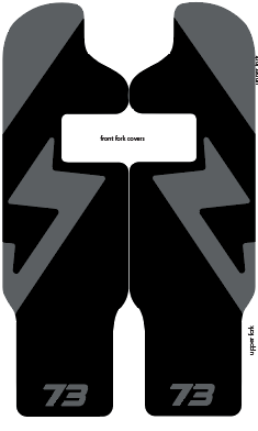 Super 73 Adventure Series Replica Decal Kit for Rx/S2 Bikes