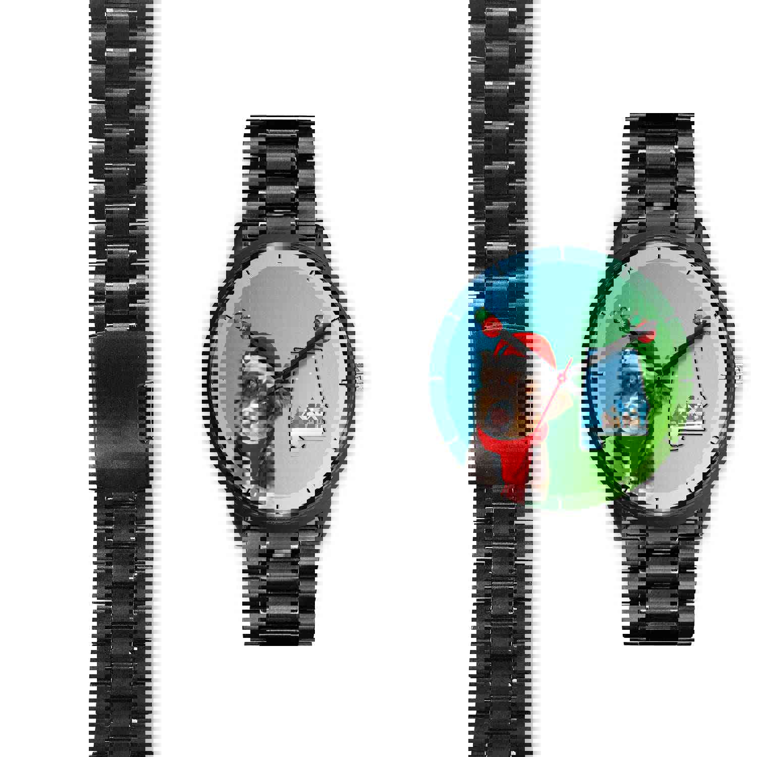 Miniature American Shepherd Alabama Christmas Special Wrist Watch