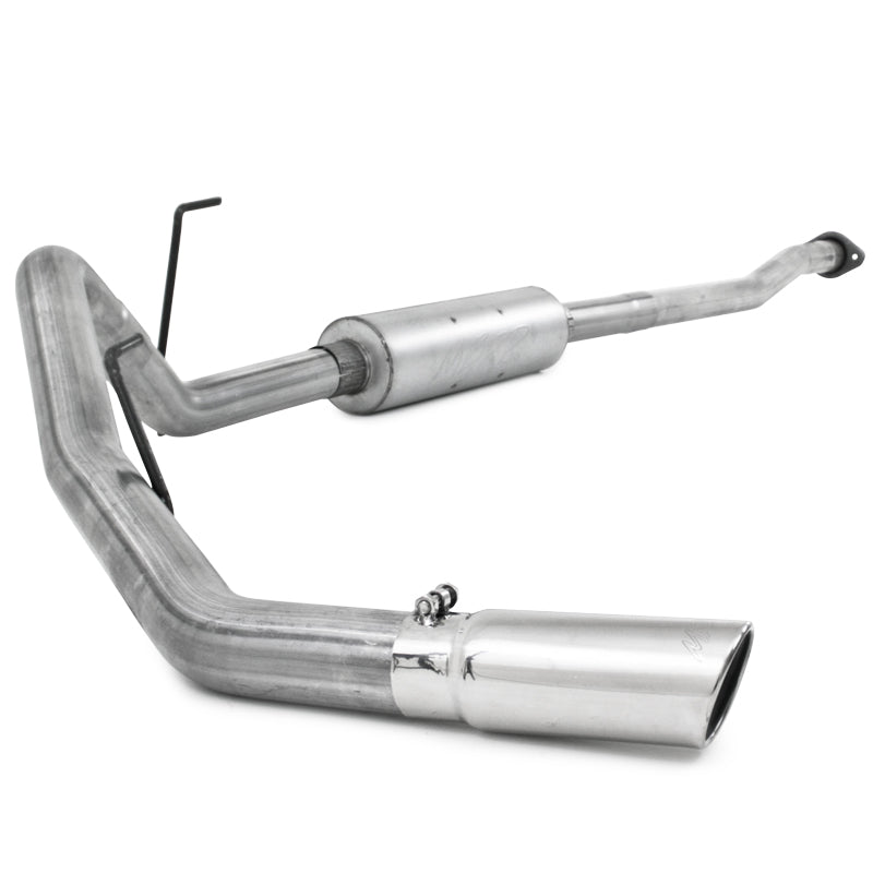 MBRP S5236AL 3 Inch Cat Back Exhaust System Single Side Exit Aluminized Steel For 11-14 Ford F-150 V6 EcoBoost