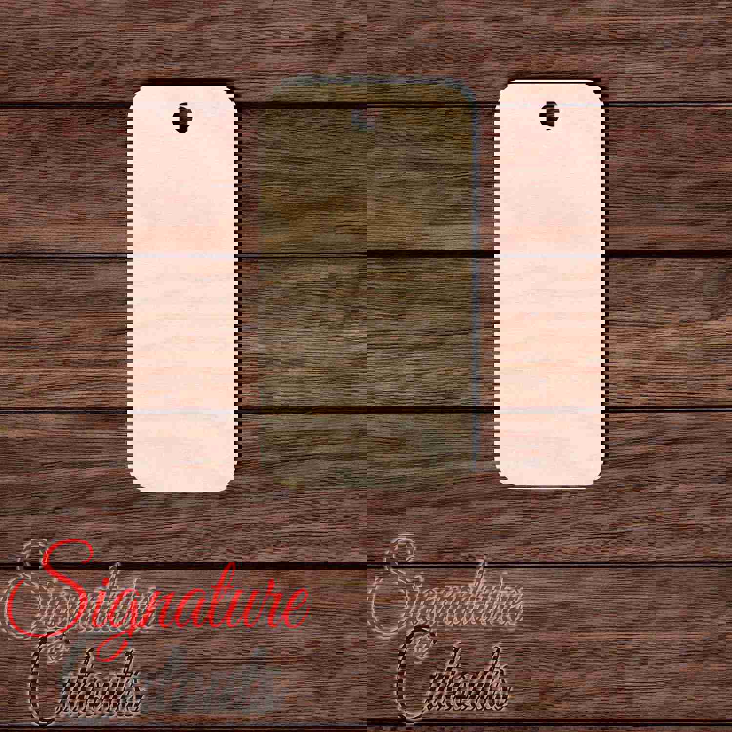 Wooden Gift Tag 006 Shape Cutout for DIY Crafting