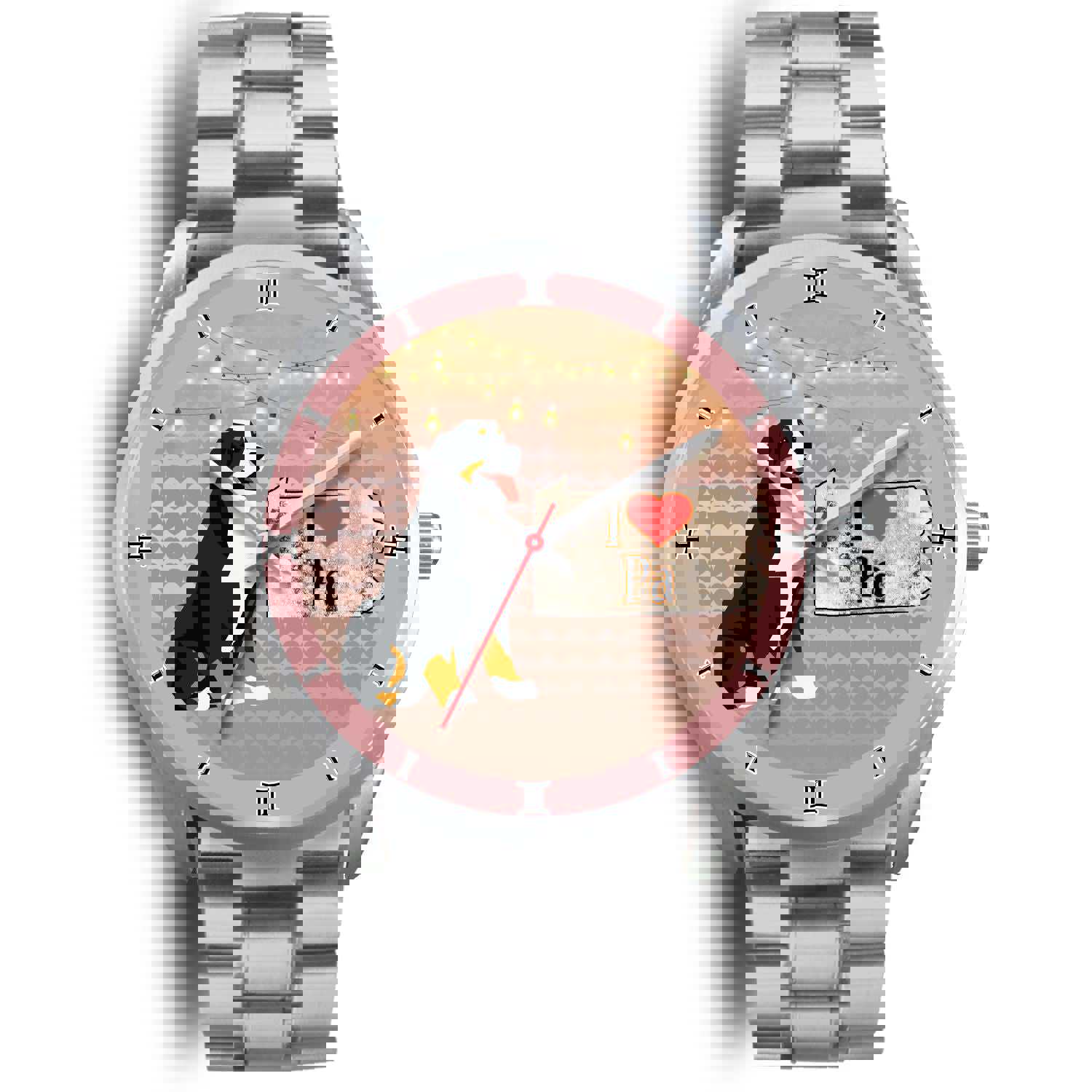 Bernese Mountain Dog Pennsylvania Christmas Special Wrist Watch