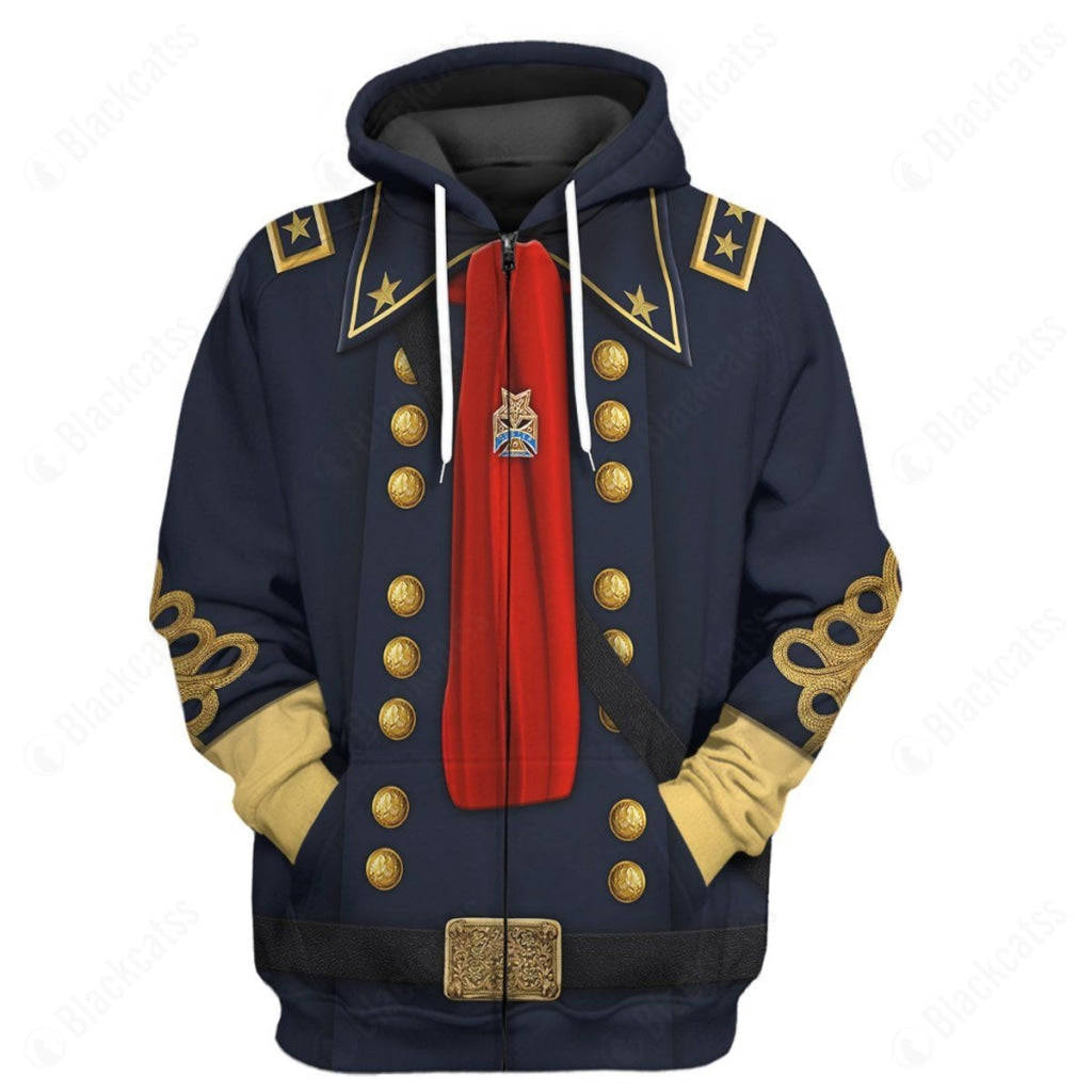 Historical George Armstrong Custer Custom Apparel