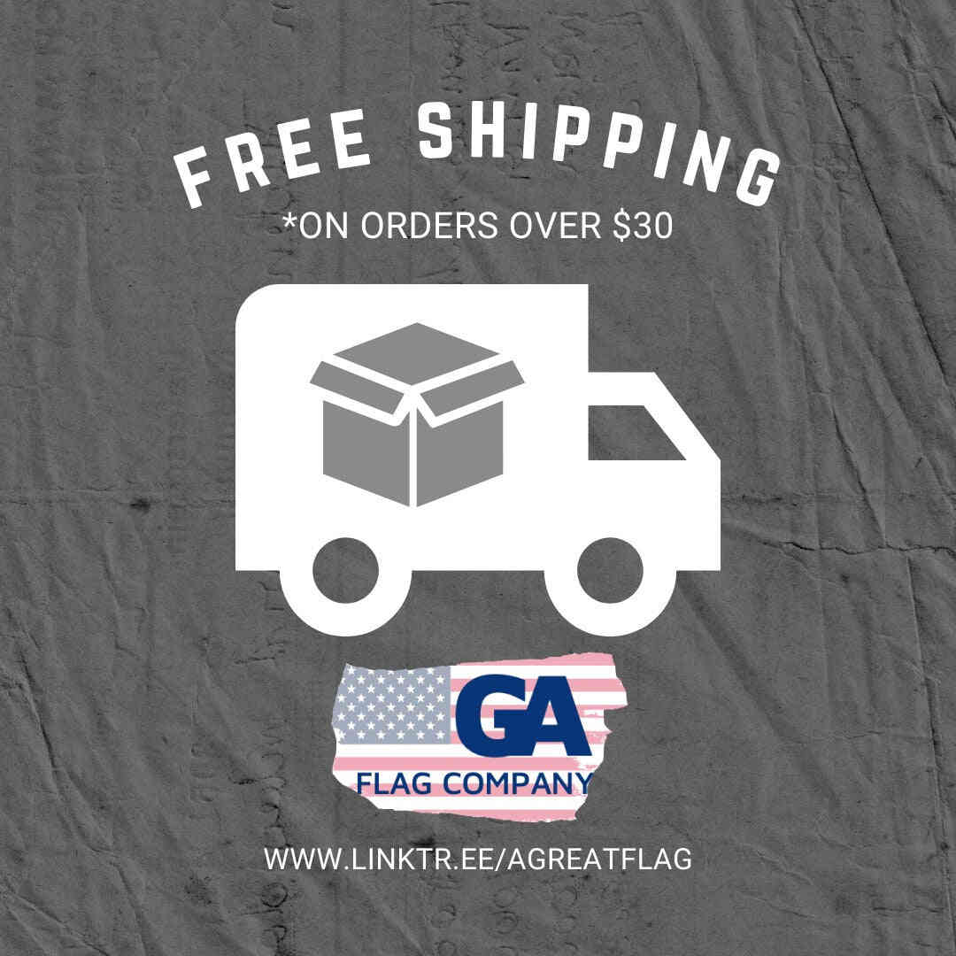 Handmade Folded Flag Memorial Wood Ornament - Personalized Gift & Stocking Stuffer