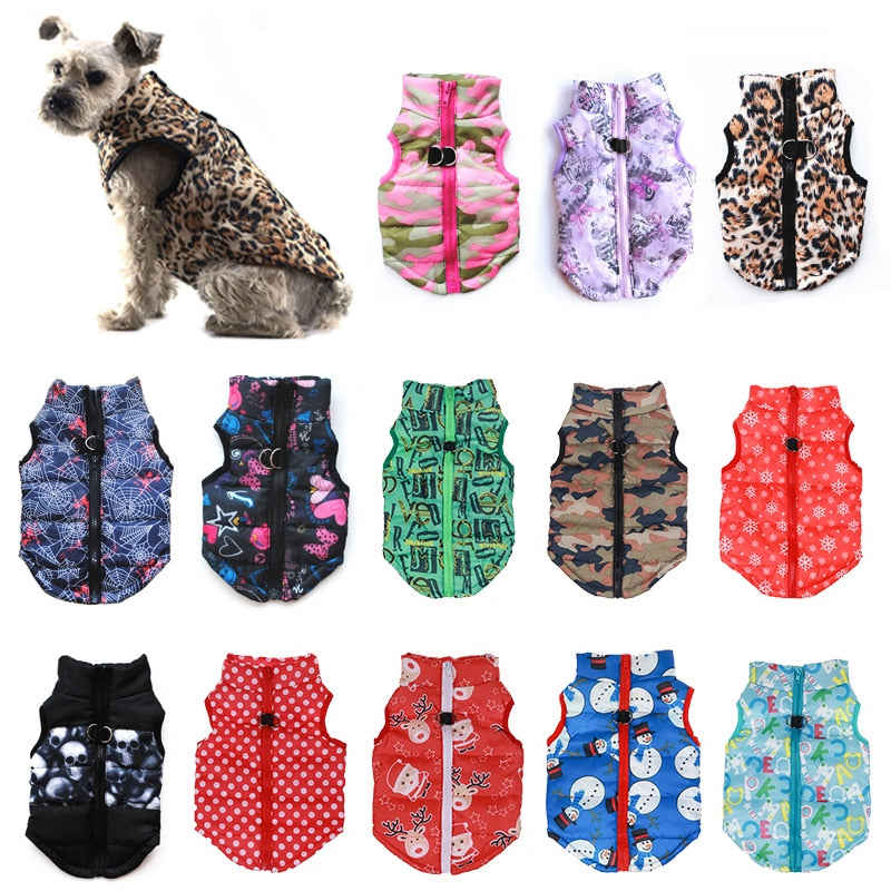 Winter Warm Dog Clothes for Small Dogs - Windproof Jacket for Chihuahua, French Bulldog, Yorkies