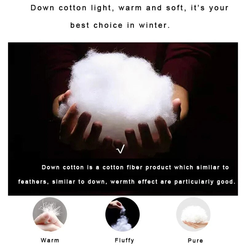 Nukty Parkas Women's Winter Overcoat - Korean Style Hooded Puffer Jacket