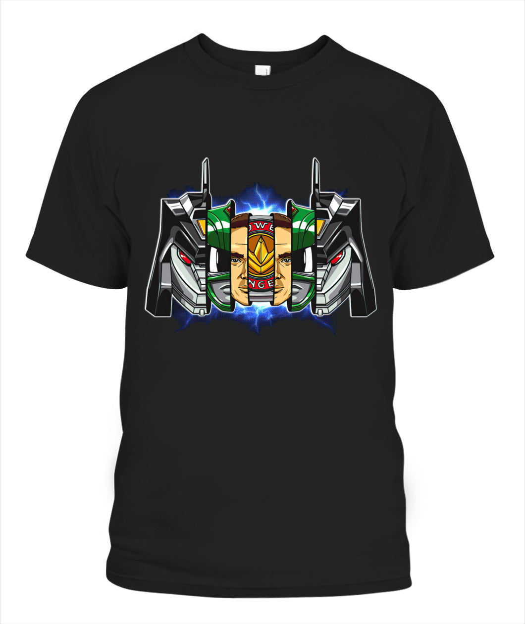 Tommy Oliver Many Masks Custom Graphic Apparel - Unisex Classic Fit Cotton T-Shirt