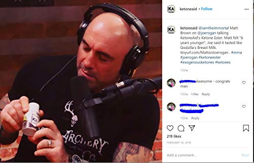 KetoneAid KE4 Worlds Strongest Ketone Ester Drink, 30g Exogenous D BHB, Sugar Free, Caffeine Free (12 Count)