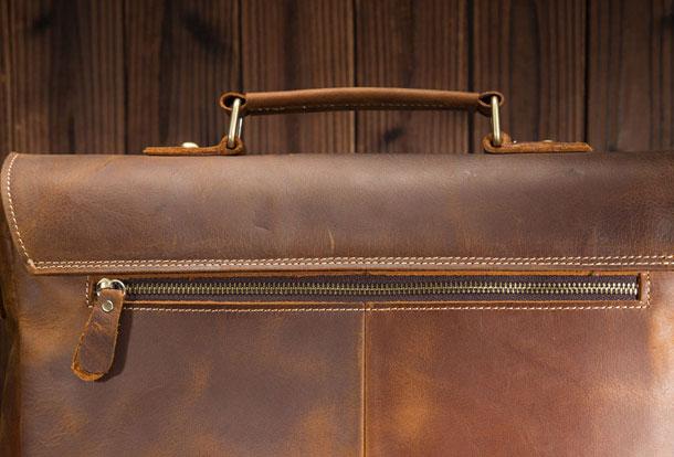 Genuine Leather Messenger Bag for Men - Stylish & Durable Crossbody Sling Bag