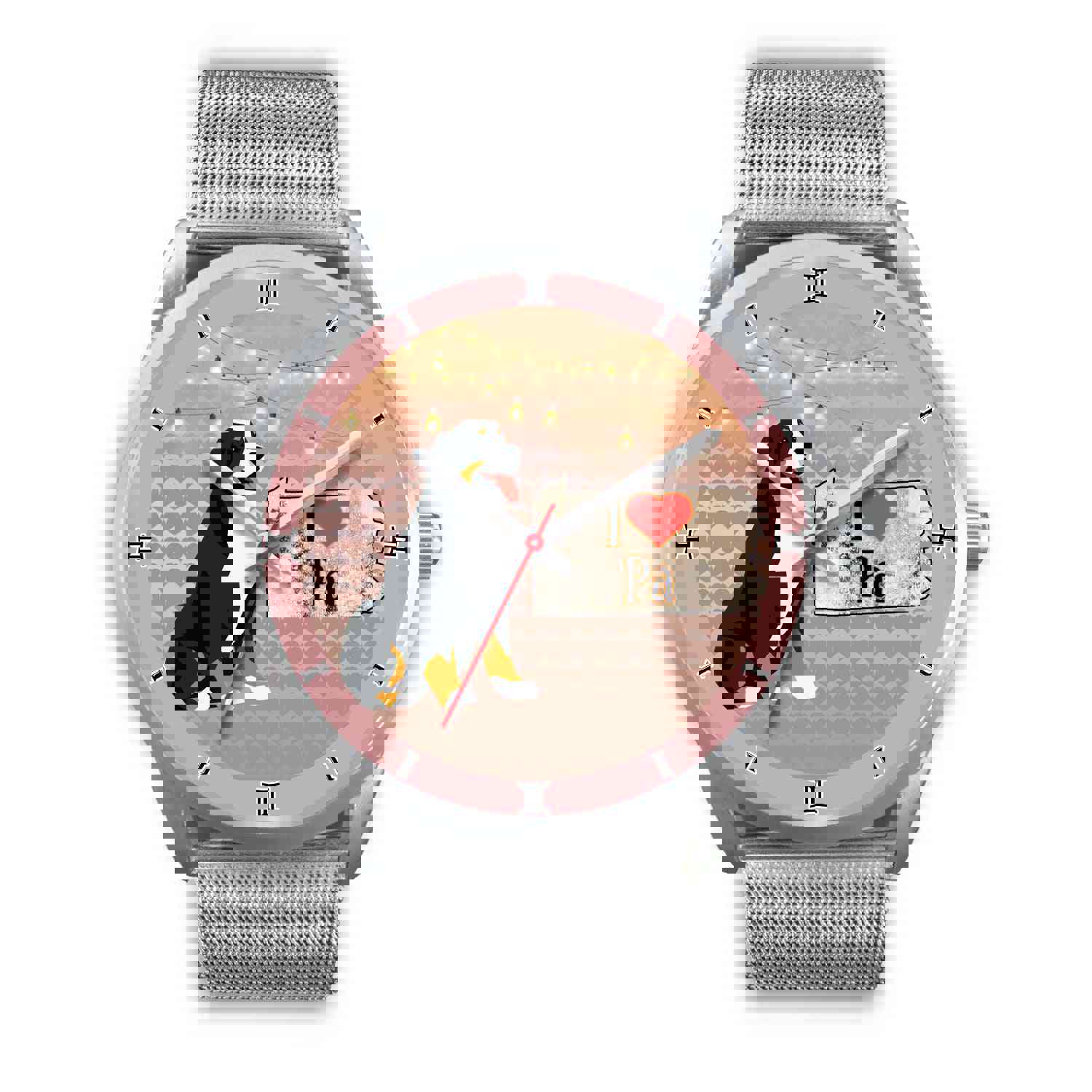 Bernese Mountain Dog Pennsylvania Christmas Special Wrist Watch