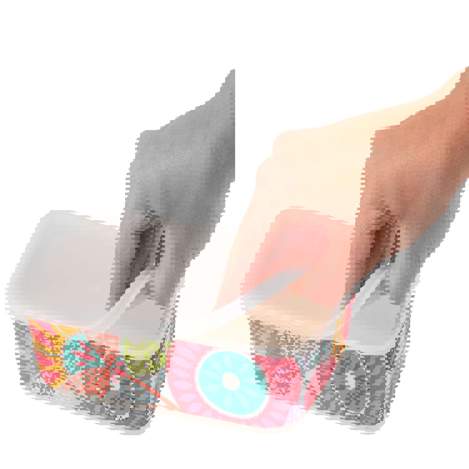 COOL GEAR 4-Pack Bamboo Reusable Containers | BPA-Free & Eco-Friendly